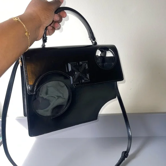 Off white Meteor Jitney Leather Bag - Picture 15 of 15